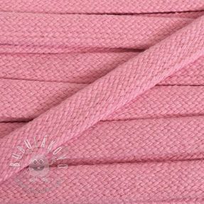 Bavlnená šnúra plochá 15 mm pink