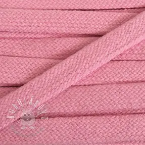 Bavlnená šnúra plochá 15 mm pink
