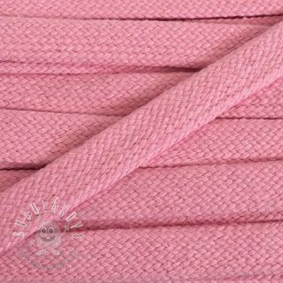 Bavlnená šnúra plochá 15 mm pink