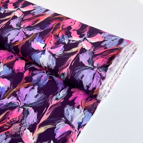 Viskóza RADIANCE Flower Bea digital print