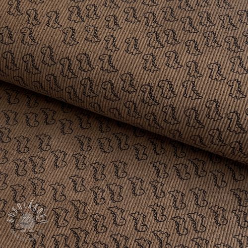 Menčester STRETCH Little dino taupe