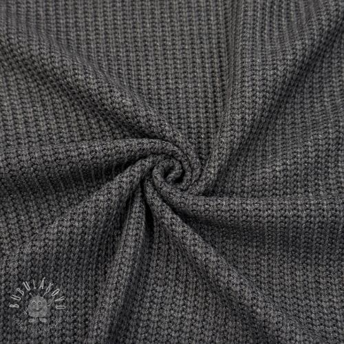 Svetrovina BIG KNIT dark grey Svetrovina BIG KNIT dark grey