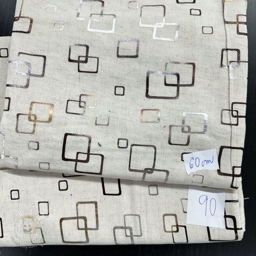 Balík látok ľan s bavlnou 066