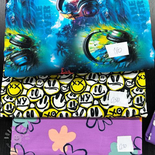 Balík látok úplet digi tlač 2182