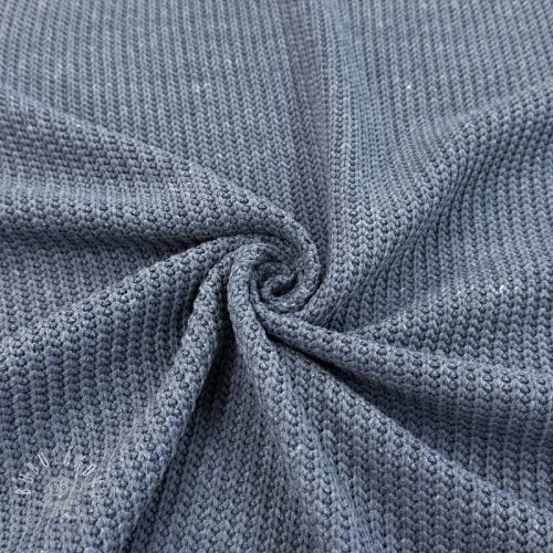 Svetrovina BIG KNIT blue Svetrovina BIG KNIT blue