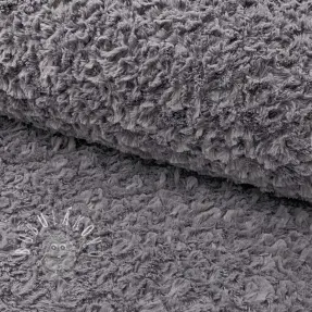 Umelá kožušina Curly grey