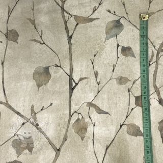 Dekoračná látka Leaf branch serene digital print