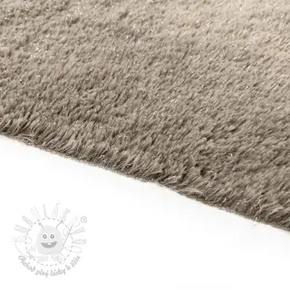 Umelá kožušina LUREX SILVER taupe
