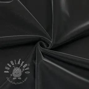 Umelá koža odevná STRETCH black