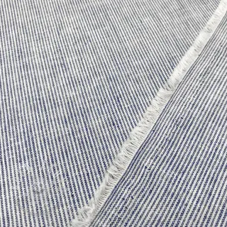 Ľan s bavlnou Lira mini stripe jeans