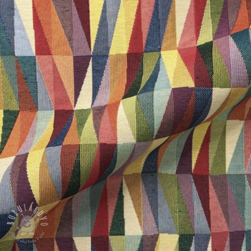 E-shop Dekoračná látka GOBELIN PREMIUM Graphic Moving Zigzag