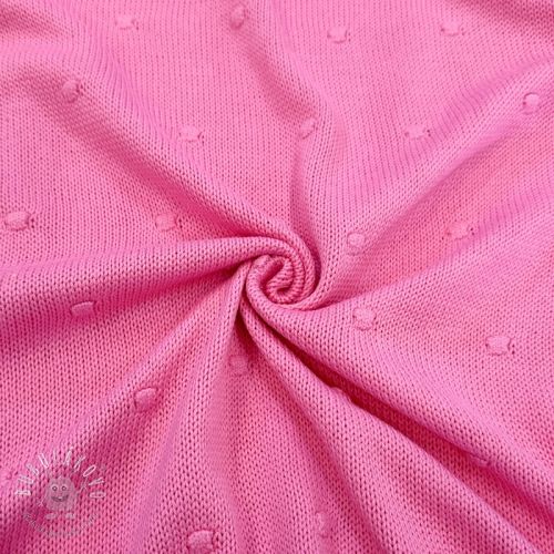 Svetrovina BIG KNIT DOT pink Svetrovina BIG KNIT DOT pink