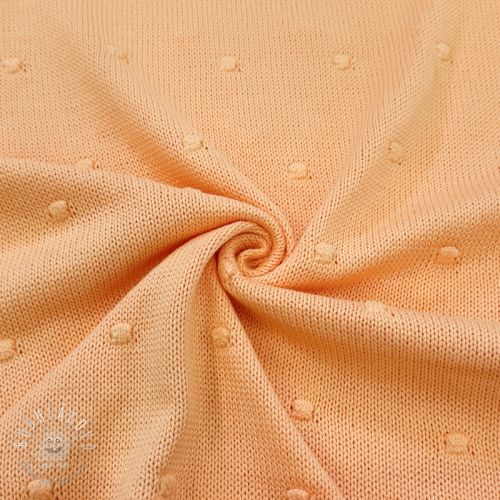 Svetrovina BIG KNIT DOT peach Svetrovina BIG KNIT DOT peach