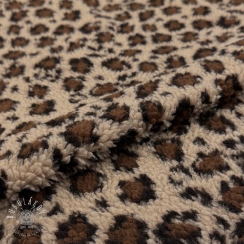 Kabátovina TEDDY Panthera light sand