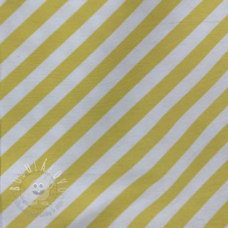 Dekoračná látka Stripes pastel yellow II.trieda