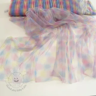 Tyl na TUTU Rainbow design H
