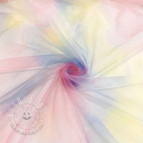 Tyl na TUTU Rainbow design A