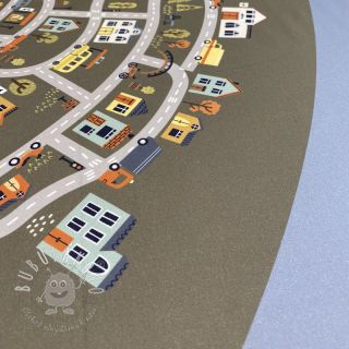 Bavlnená látka Cars PANEL digital print