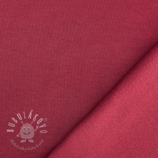 Teplákovina TENCEL modal dark rose