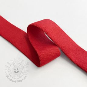 Guma hladká 2,5 cm red