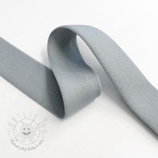 Guma hladká 2,5 cm light grey