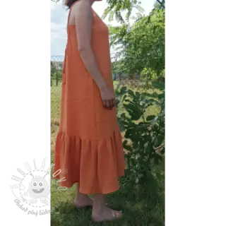 Dvojitá gázovina/mušelín brique