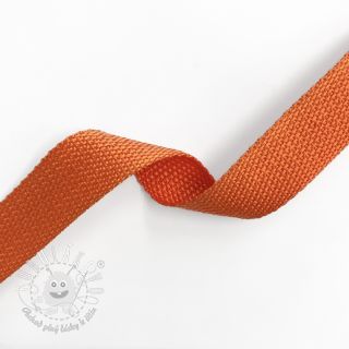 Popruh 2,5 cm orange