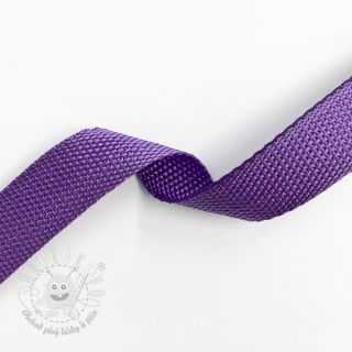 Popruh 2,5 cm purple