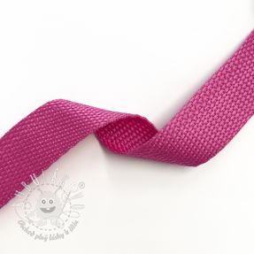 Popruh 2,5 cm fuchsia