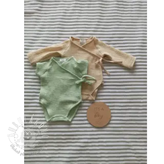 Dvojitá gázovina/mušelín mint ORGANIC