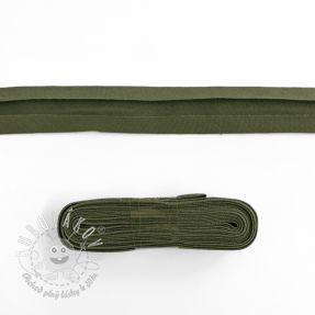 Lemovací prúžok bavlna - 3 m camo green