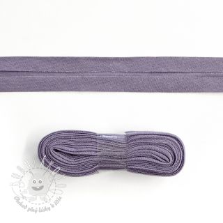 Lemovací prúžok bavlna - 3 m lavender