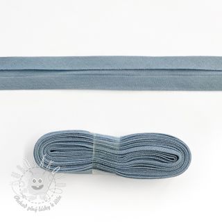 Lemovací prúžok bavlna - 3 m cloud blue