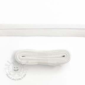 Lemovací prúžok bavlna - 3 m white