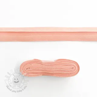 Lemovací prúžok bavlna - 3 m salmon