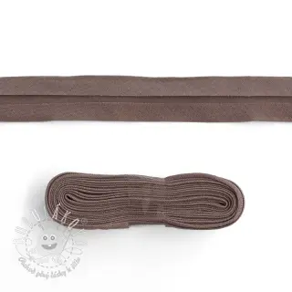 Lemovací prúžok bavlna - 3 m mauve