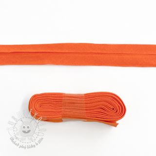 Lemovací prúžok bavlna - 3 m orange