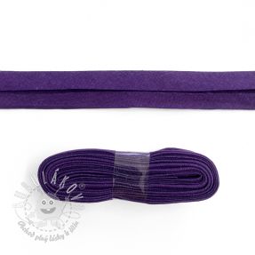 Lemovací prúžok bavlna - 3 m purple