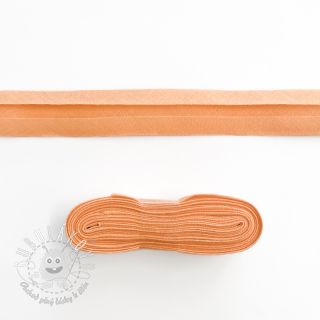 Lemovací prúžok bavlna - 3 m peach