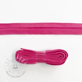 Lemovací prúžok bavlna - 3 m fuchsia