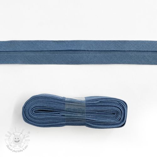 Lemovací prúžok bavlna - 3 m jeans