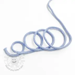 Bavlnená šnúra 3 mm light blue