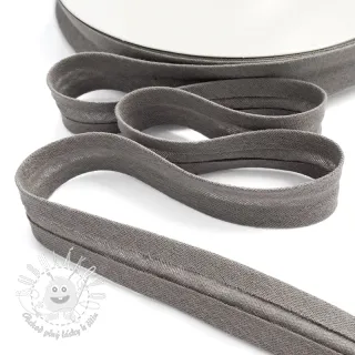 Lemovací prúžok dvojitá gázovina warm grey