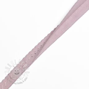 Lemovacia guma 12 mm LUXURY washed pink