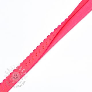 Lemovacia guma 12 mm LUXURY neon pink