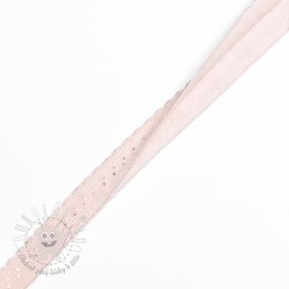 Lemovacia guma 12 mm LUXURY light old pink