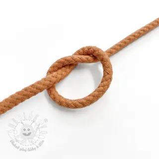 Bavlnená šnúra 5 mm caramel