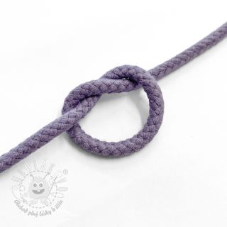 Bavlnená šnúra 5 mm lavender