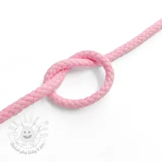 Bavlnená šnúra 5 mm pink