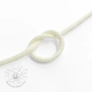 Bavlnená šnúra 5 mm off white